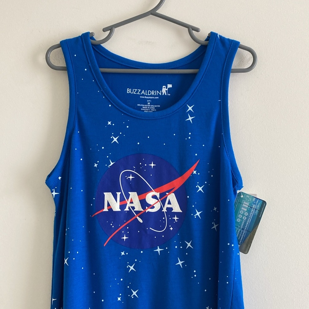 *NWT* Buzz Aldrin NASA Girls’ Tank Top - Picture 4 of 10
